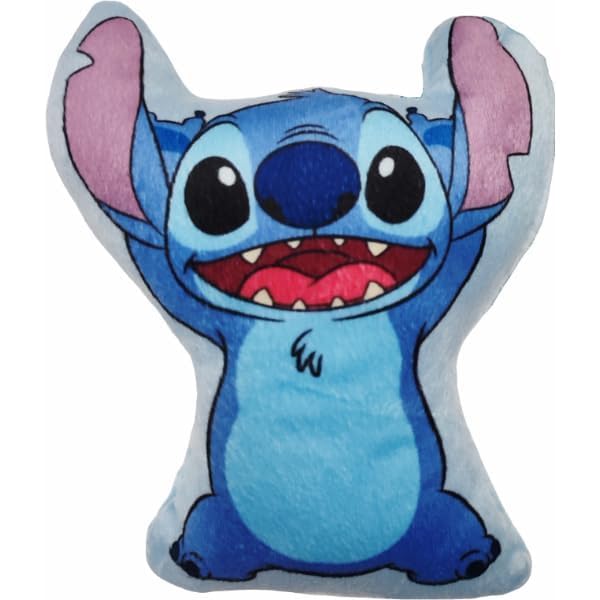Mini Peluche 3D Shaped 15cm Cuscino Sagomato Bambini e Ragazzi con la Forma sagoma Personaggio STITCH Modello 1