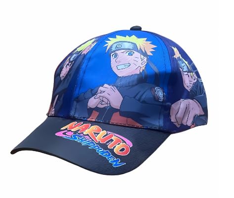Cappello con Visiera da Ragazzo/Bambino Berretto da Baseball Regolabile Naruto