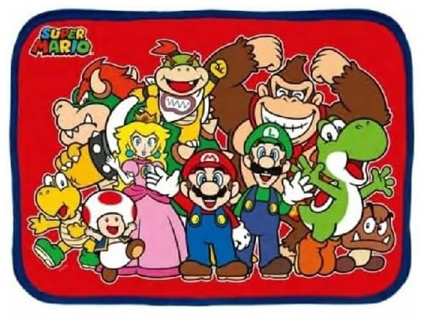 Tovaglietta Morbida Ripiegabile Sottopiatto Immeabile CM.30X40 ( SUPERMARIO)