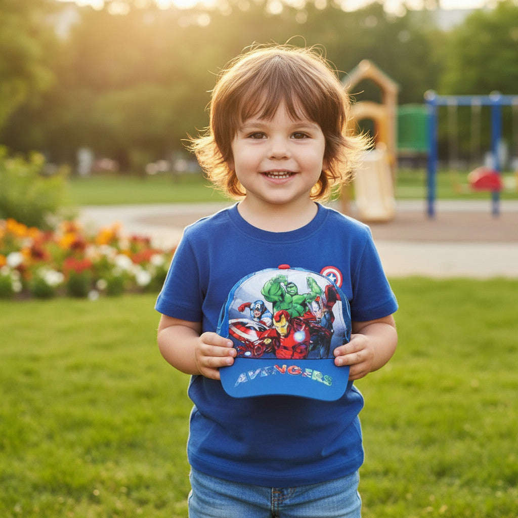 Cappello con Visiera da Ragazzo/Bambino Berretto da Baseball Regolabile