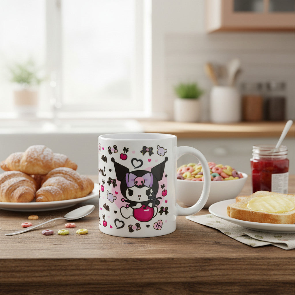 Tazza in ceramica per Bambini in confezione regalo KUROMI