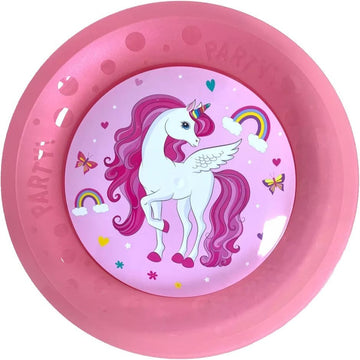 Piatto fondo in Polipropilene per bambini - Adatto per lavastoglie e microonde UNICORNO