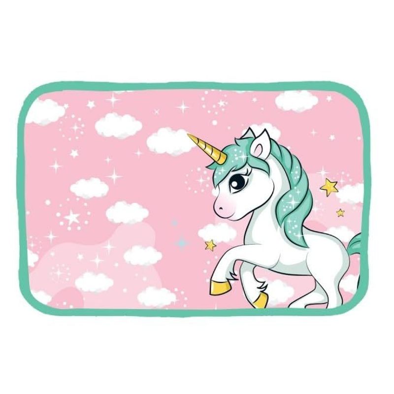 Tovaglietta Morbida Ripiegabile Sottopiatto Immeabile CM.30X40 (Unicorno)