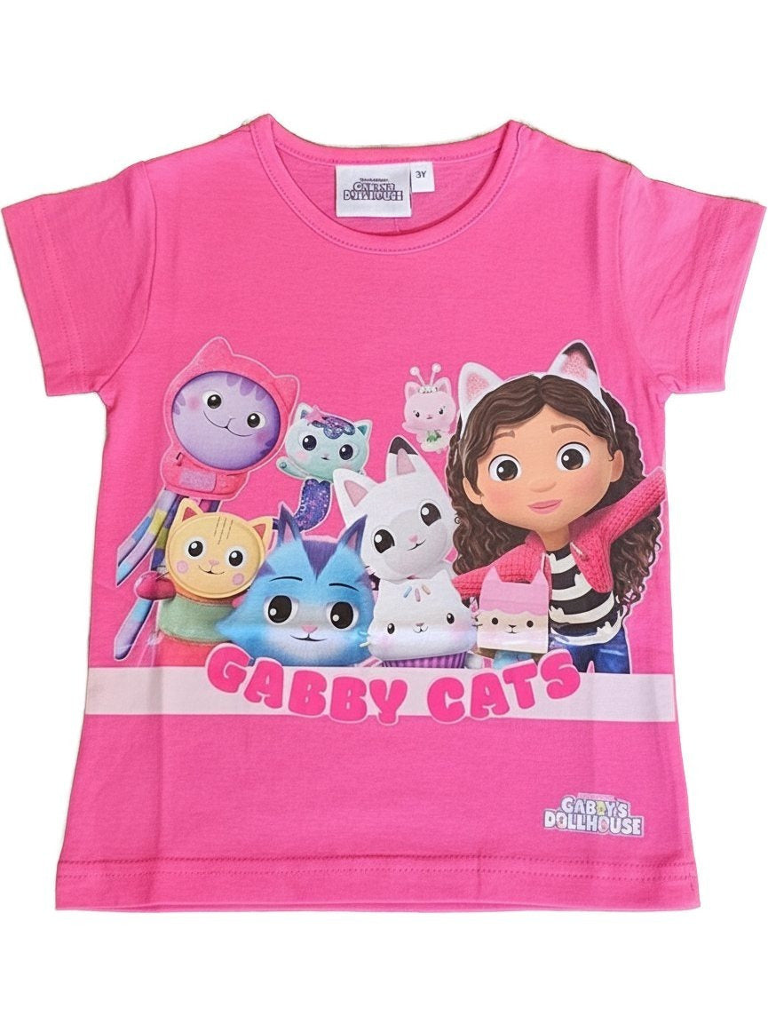 Maglietta 100% Cotone per Bambina Maglia T-Shirt Abbigliamento Ragazza - GABBY