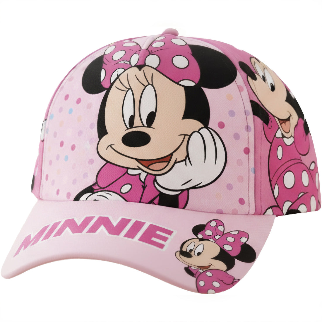 Cappello con Visiera da Ragazzo/Bambino - Berretto da Baseball Regolabile Minnie Mouse Ufficiale