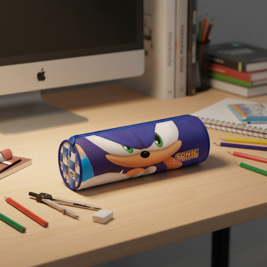 Portapenne Astuccio Borsellino Scuola e Asilo per Bambini 21x7x6cm