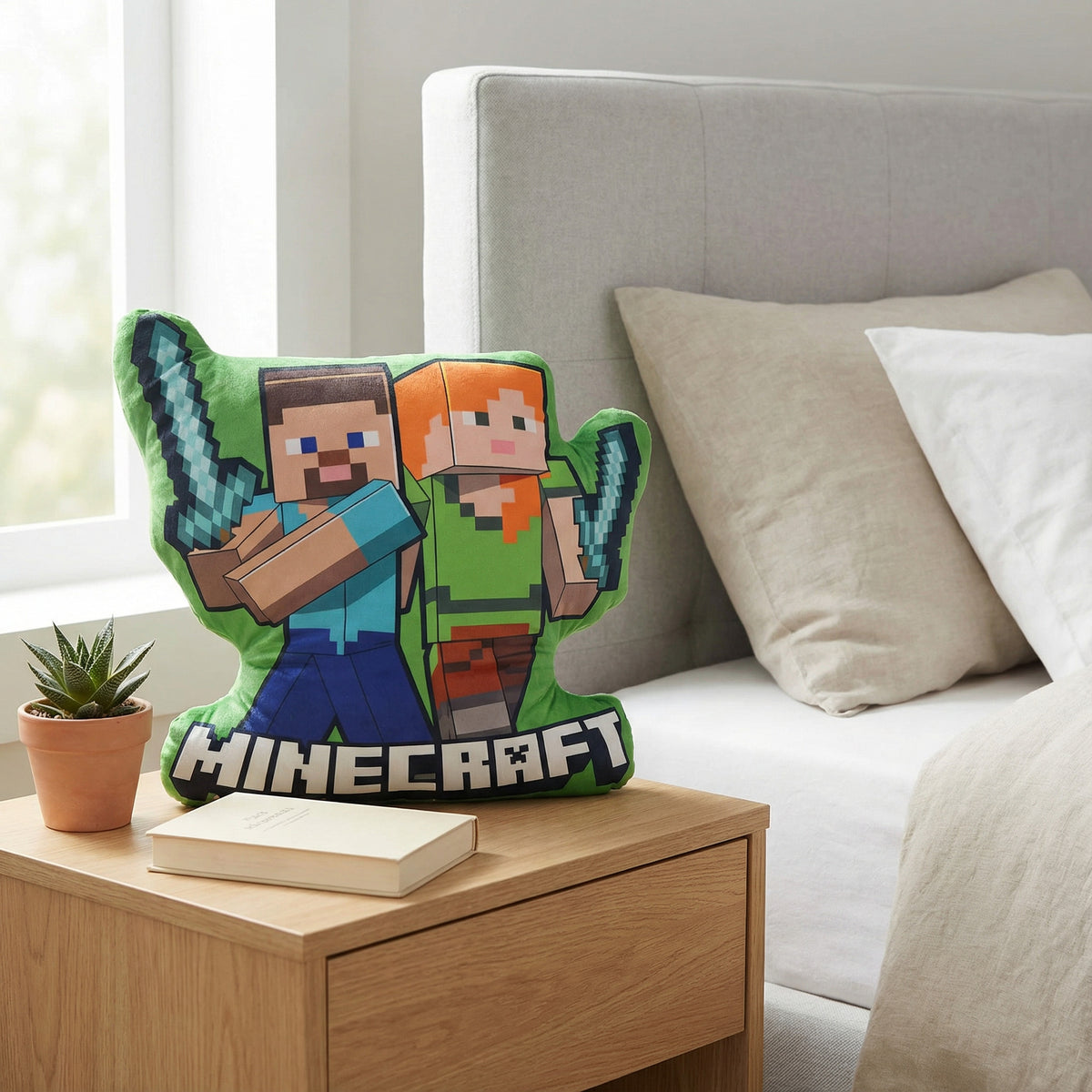 Cuscino 3D Shaped Sagomato peluche Bambini in Poliestere con la Forma sagoma sonaggio