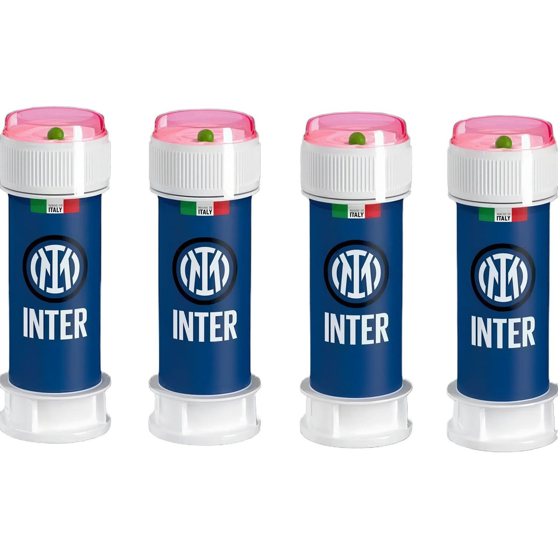 INTER - Bolle confezione da 4 pezzi - Prodotto ufficiale Gadget per feste e compleanno