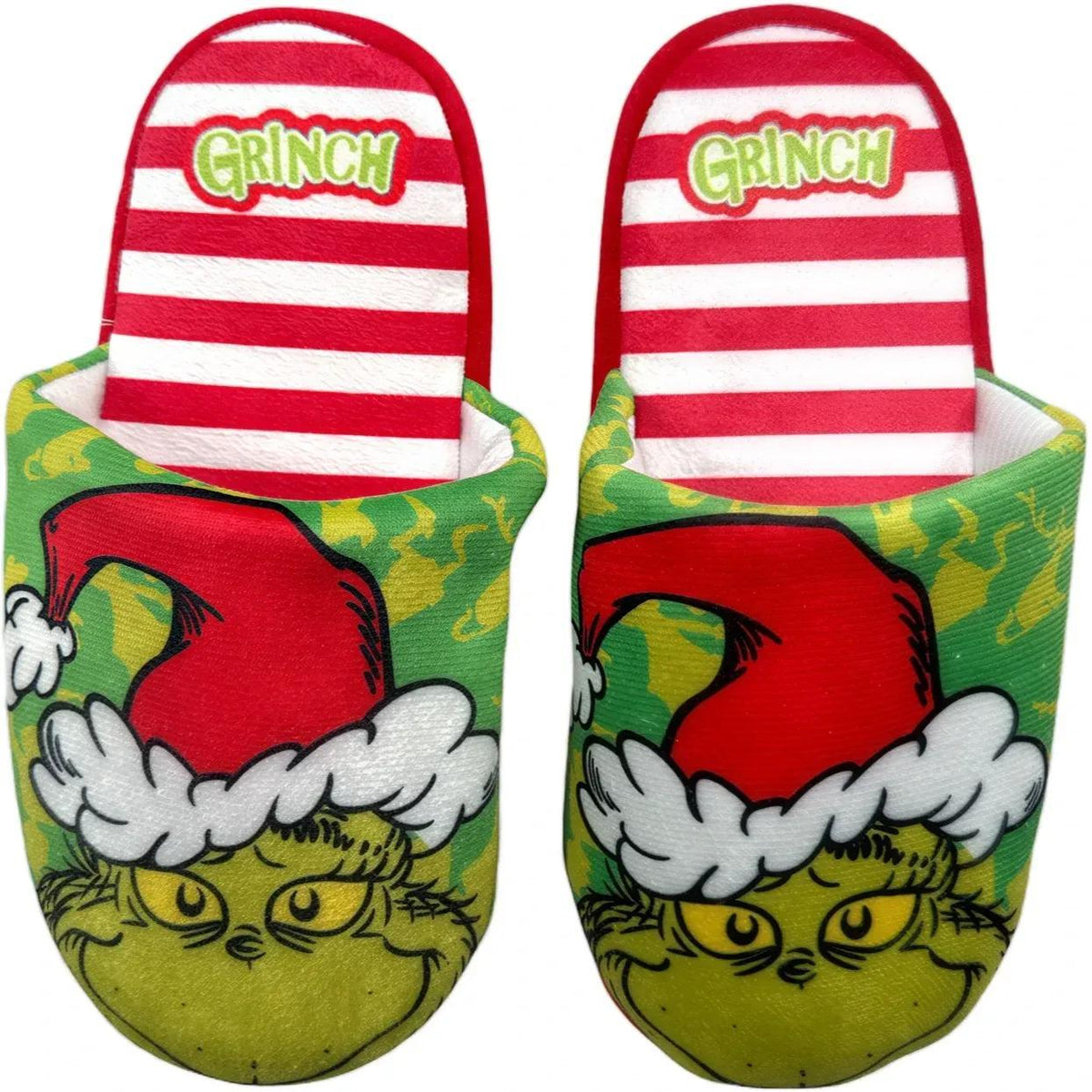 GRINCH - Ciabatte Pantofole per Bambini e Ragazzi Morbide e Calde