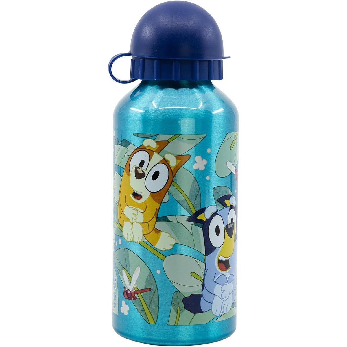 Borraccia ufficiale Scuola Bottiglia Sport in lega di Alluminio per Bambini e Ragazzi 400ml con beccuccio retraibile
