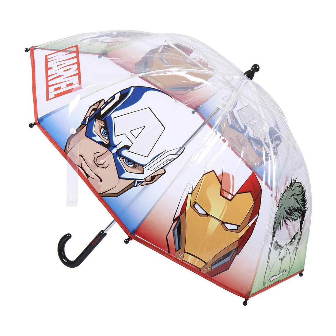 Ombrello da Pioggia unisex Multicolore a campana  bambini (Avengers Hulk)