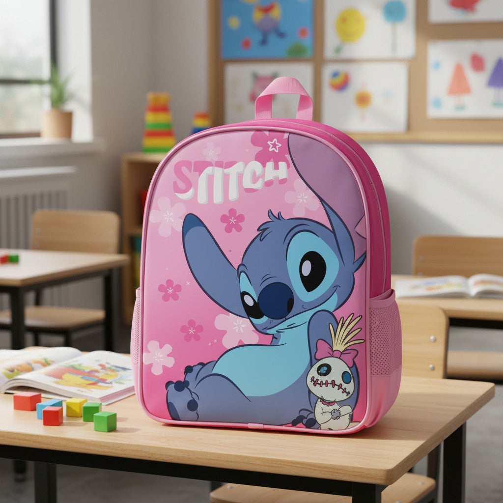 Zaino per bambini Zainetto Asilo Infanzia per la Scuola e tempo libero con chiusura lampo