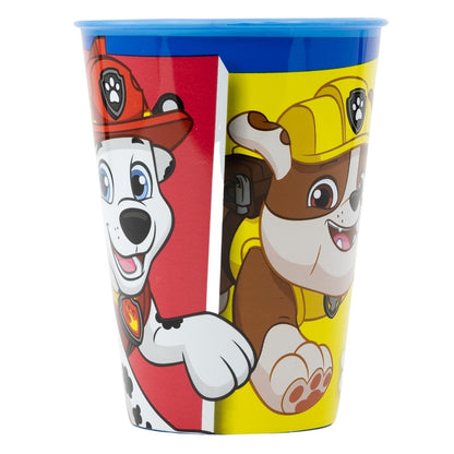 Set 2 Bicchieri per Bambini 260 ml in plastica Regalo Bimbo Paw Cuccioli