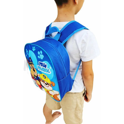 PAW PATROL - Zaino per bambini Zainetto Asilo Infanzia per la Scuola e tempo libero con chiusura lampo Cuccioli