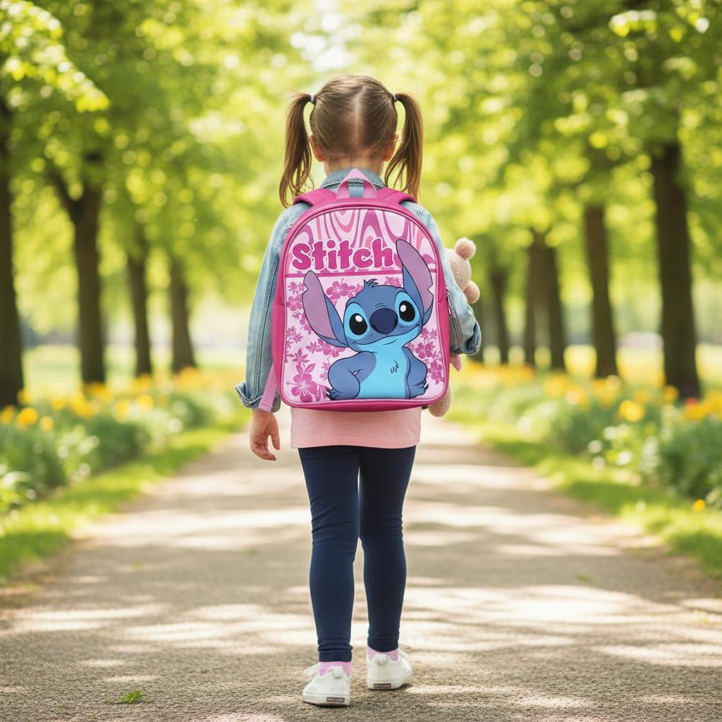 Zaino per bambini Zainetto Asilo Infanzia per la Scuola e tempo libero con chiusura lampo