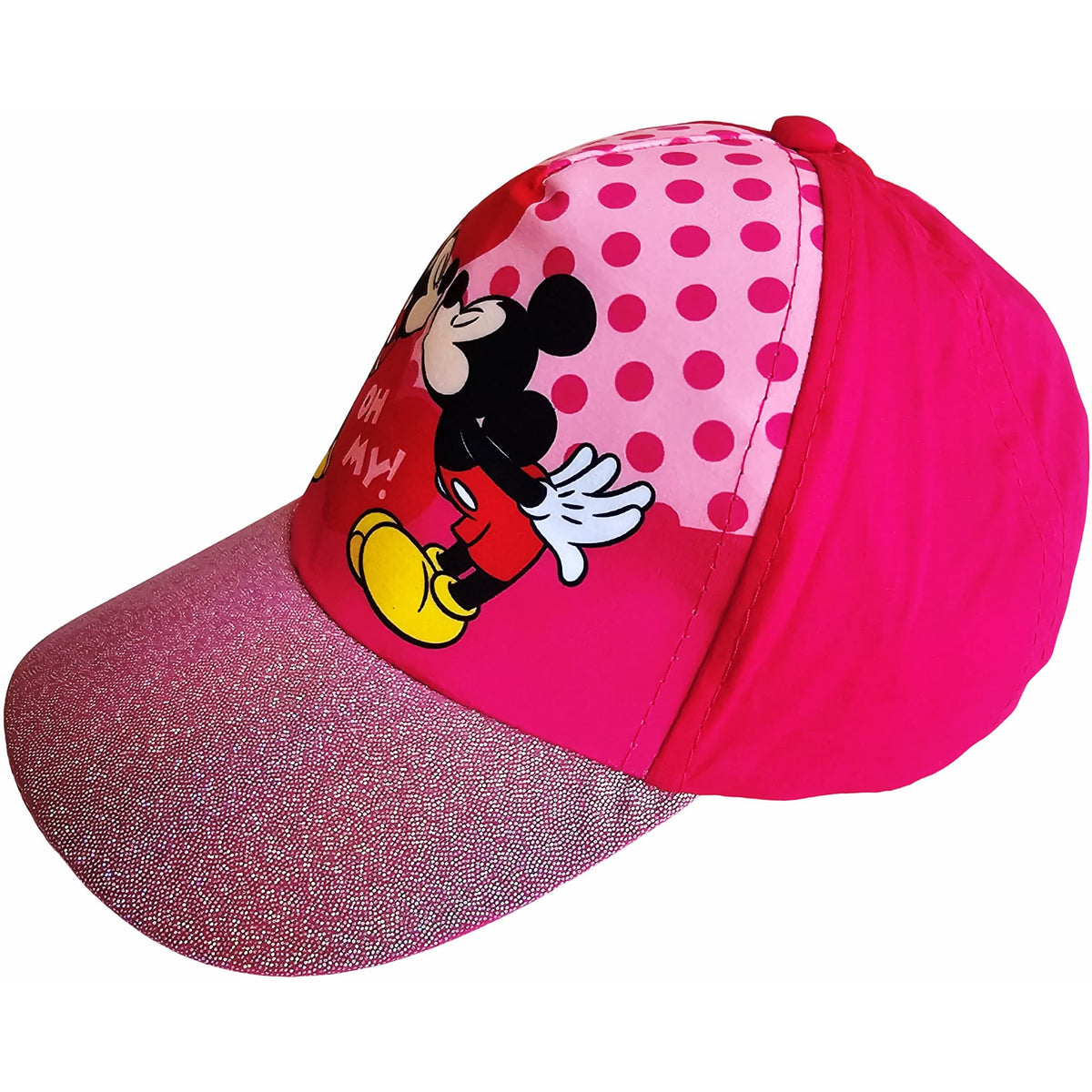 Cappello con Visiera da Ragazzo/Bambino Berretto da Baseball Regolabile Minnie Mouse Fucsia ILS I LOVE SHOPPING