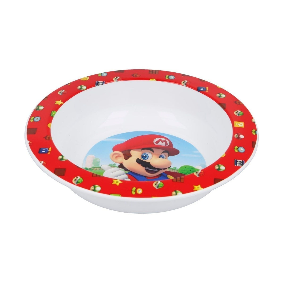 Set di stoviglie riutilizzabile per bambini bicolore – Set composto da 3 pezzi: Piatto, ciotola e bicchiere per bambini 