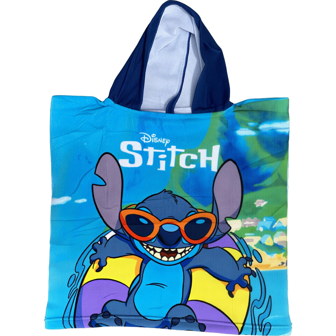 Poncho con cappuccio Asciugamano da spiaggia Mare e piscina Accappatoio in microfibra 55X90 cm asciugatura rapida, ultra