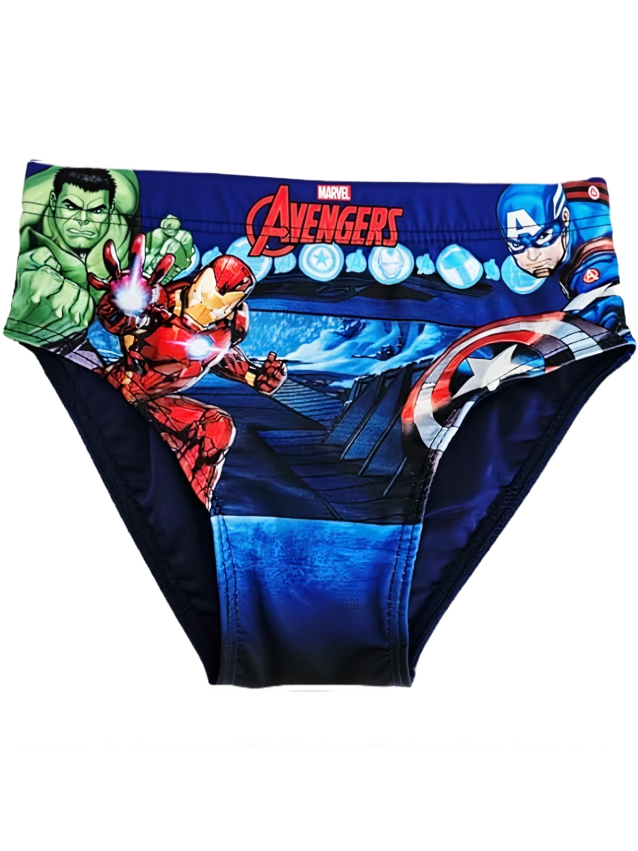 Costume da Bagno Mutandina Slip per Bambini e Ragazzi Boxer Parigamba per Mare e Piscina 3-4 Anni HULK