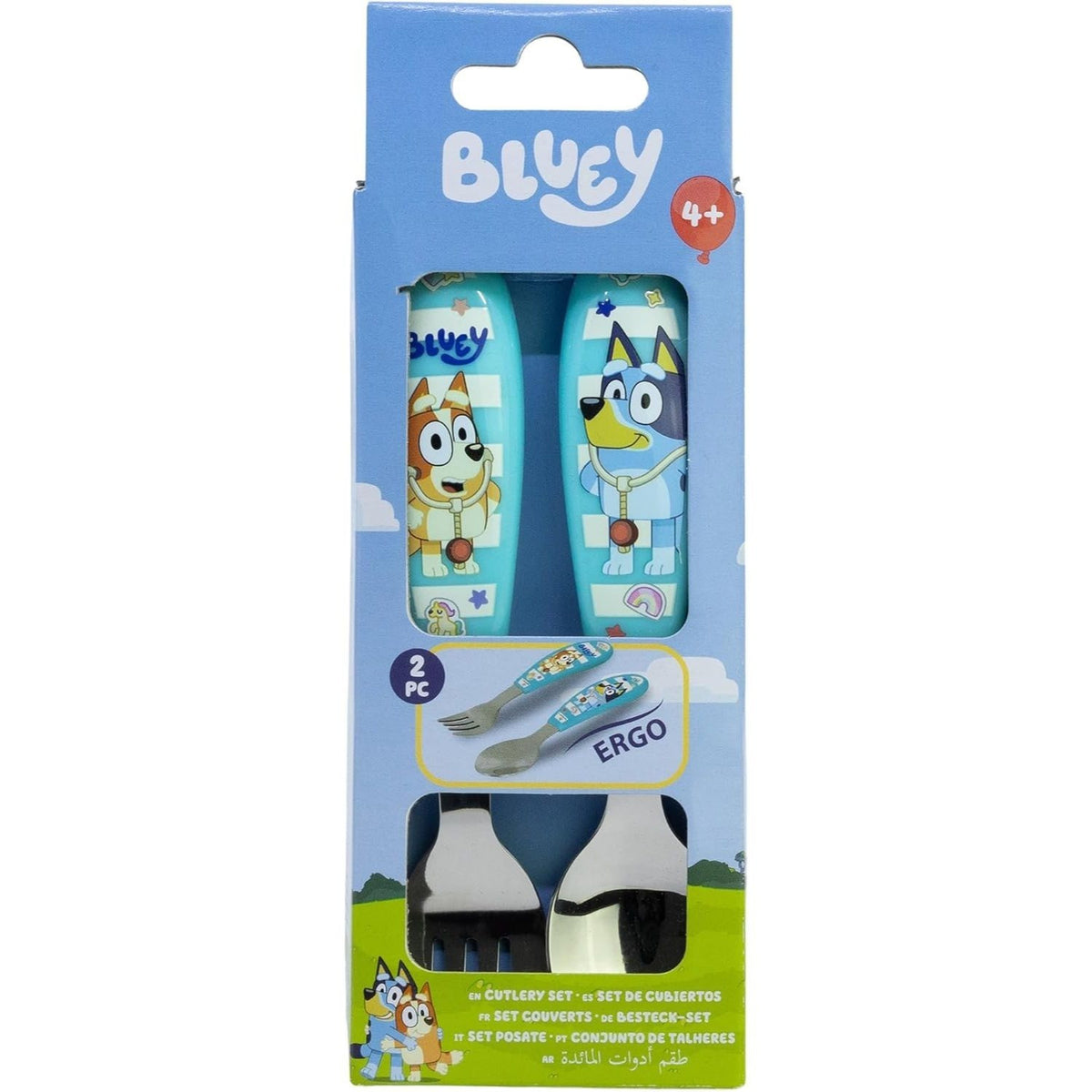 Set Posate per Bambini in Acciaio Inossidabile - Forchetta e Cucchiaio