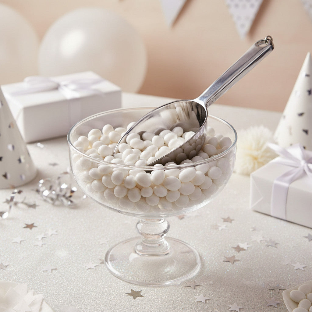 Paletta in Plastica Cucchiaio 16,7cm per confetti confettata - Eventi e Feste 5