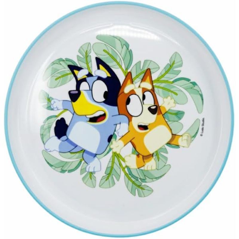 Set di stoviglie riutilizzabile  bambini bicolore – Set composto da 3 pezzi: Piatto, ciotola e bicchiere  bambini e bebé