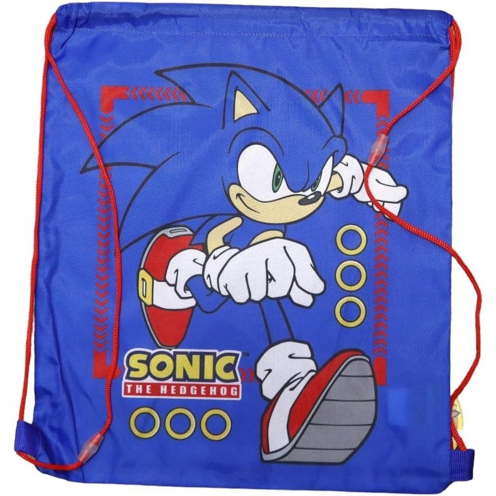 Sacca Sportiva per Bambino, Borsa Zaino per Asilo, Palestra, Piscina, Viaggio, Portascarpe