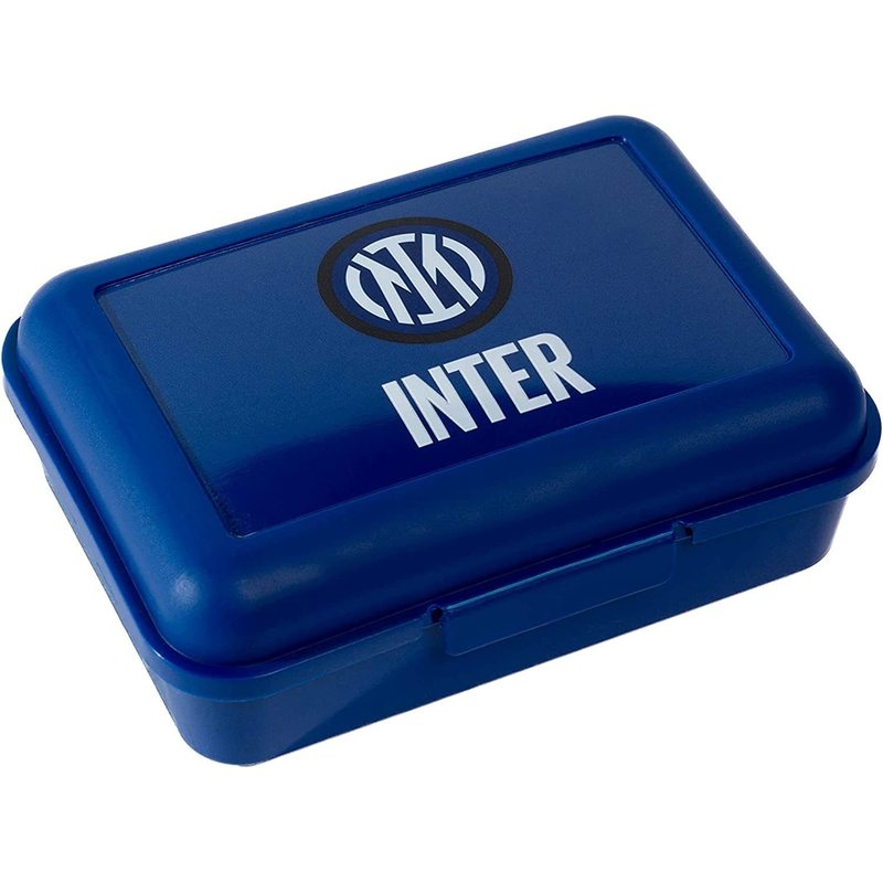 Set Regalo Portamerenda + Tazza in confezione regalo Tifoso per Ragazzi Prodotto Ufficiale (Inter)