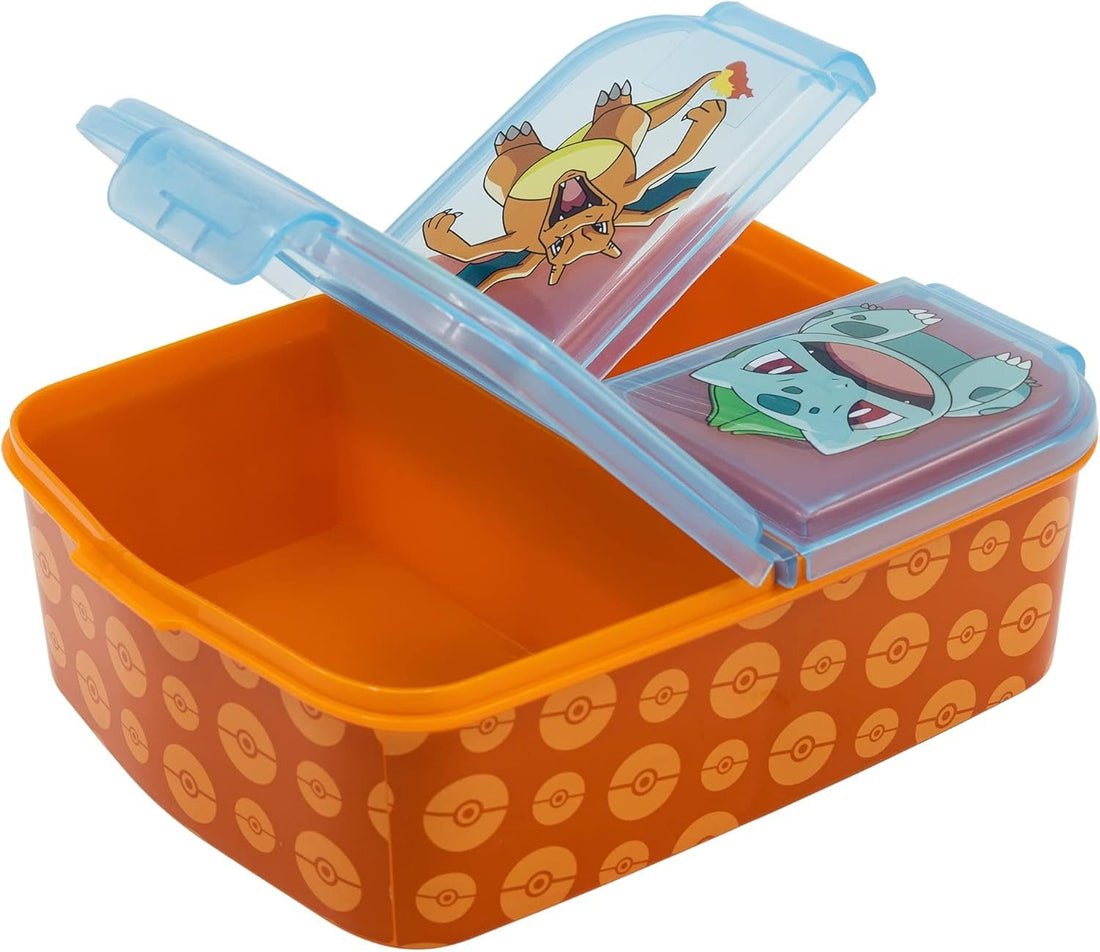 Portamerenda scomparti PER SANDWICH MULTIPLA POKEMON