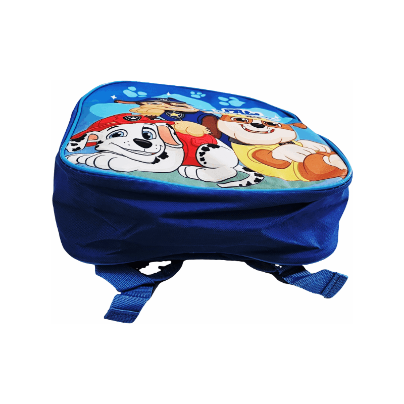 PAW PATROL - Zaino per bambini Zainetto Asilo Infanzia per la Scuola e tempo libero con chiusura lampo Cuccioli