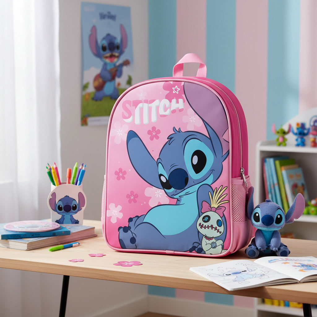 Zaino per bambini Zainetto Asilo Infanzia per la Scuola e tempo libero con chiusura lampo