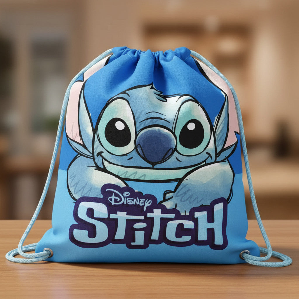 Sacca Sportiva per Bambino, Borsa Zaino per Asilo, Palestra, Piscina, Viaggio, Portascarpe