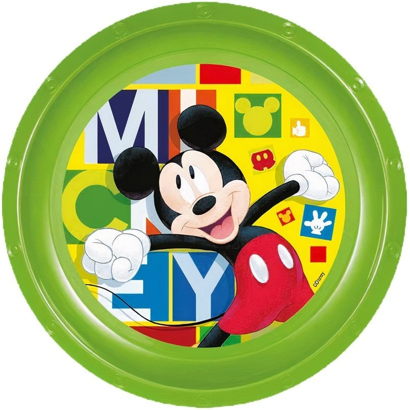 Piatto riutilizzabile in Polipropilene per bambini e bebé - TOPOLINO