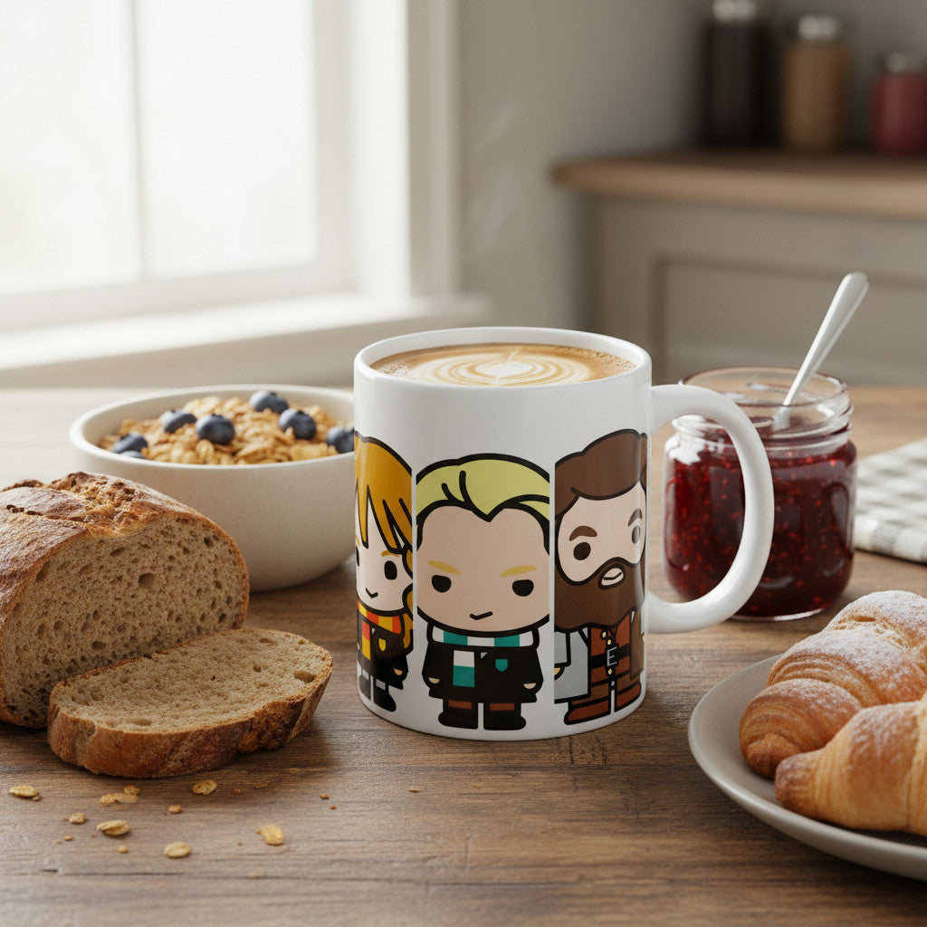 Tazza in ceramica per Bambini in confezione regalo HARRY POTTER