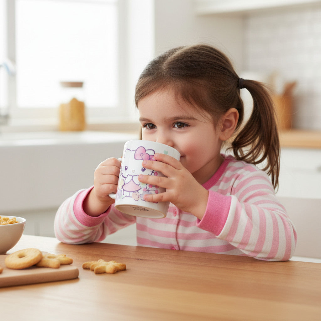 Tazza in ceramica per Bambini in confezione regalo HELLO KITTY