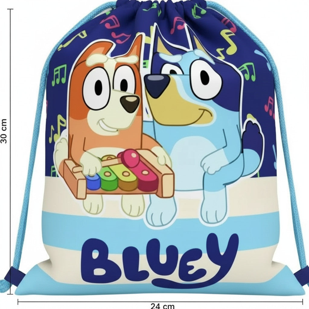 Sacca Sportiva per Bambino, Borsa Zaino per Asilo, Palestra, Piscina, Viaggio, Portascarpe