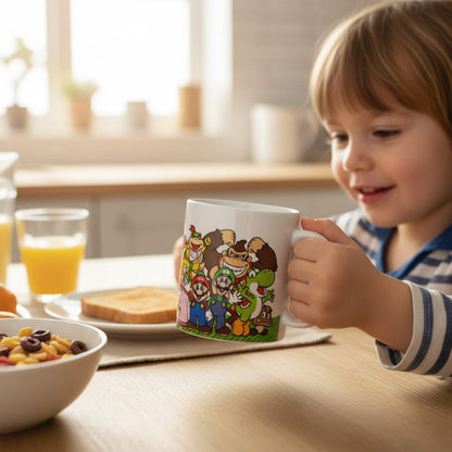 Tazza in ceramica per Bambini in confezione regalo SUPERMARIO