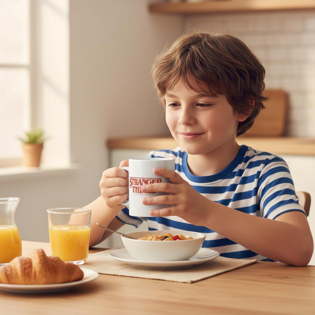 Tazza in ceramica per Bambini in confezione regalo STRANGER