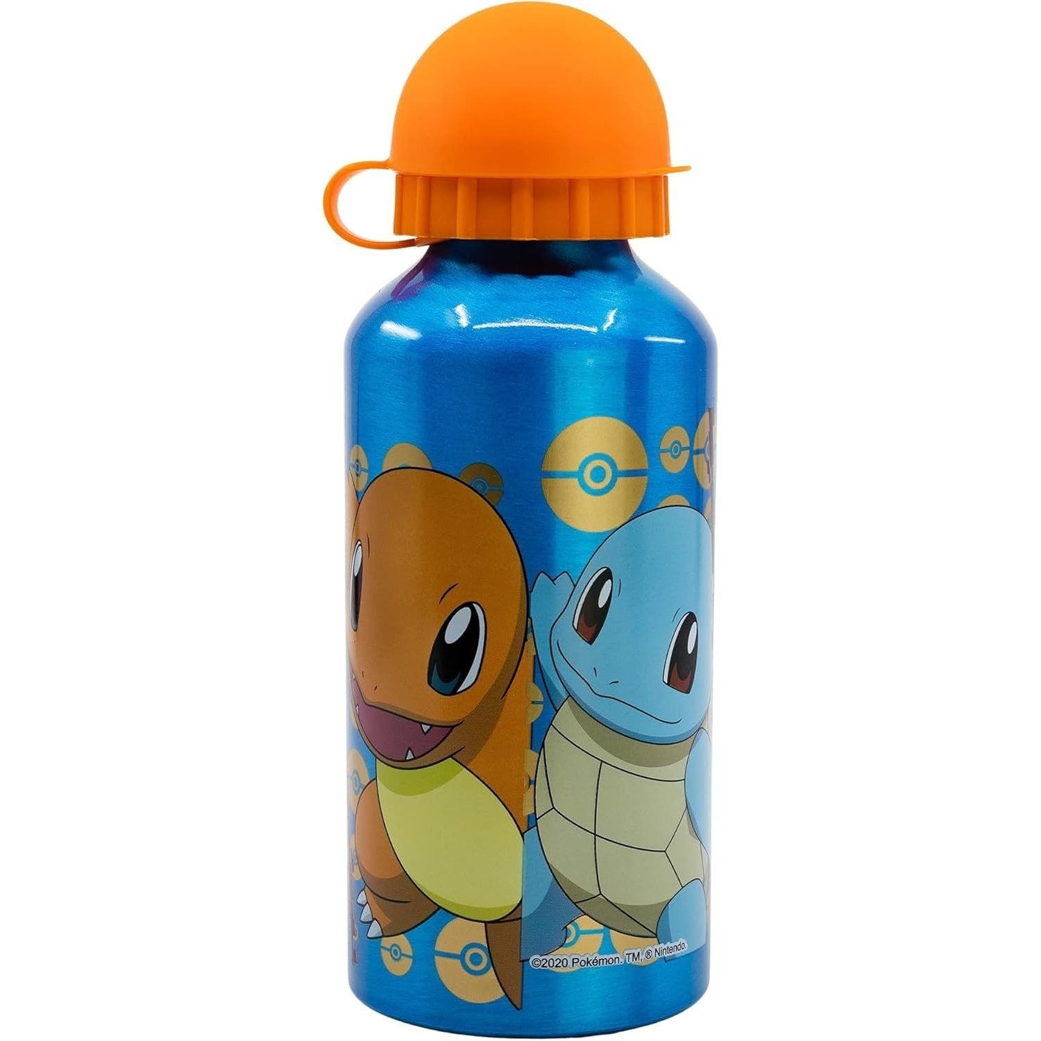 POKEMON - Borraccia Scuola Bottiglia Sport in lega di Alluminio per Bambini 400ml con beccuccio retraibile - Pikachu
