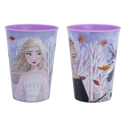 Set 2 Bicchieri per Bambini 260 ml in plastica Senza BPA Regalo per Bimba