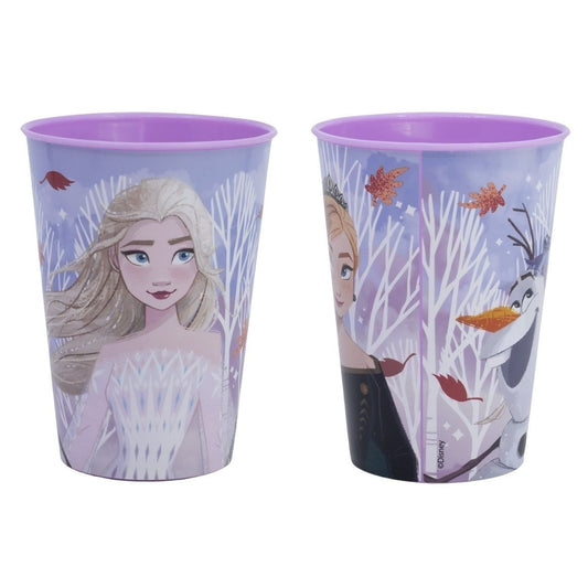 Set 2 Bicchieri per Bambini 260 ml in plastica Senza BPA Regalo per Bimba