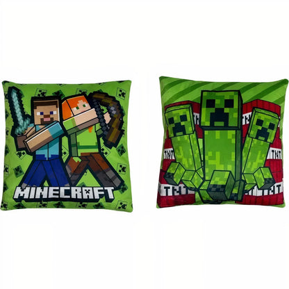MINECRAFT - Cuscino ufficiale Arredo 40x40 cm morbido con imbottitura 100% poliestere