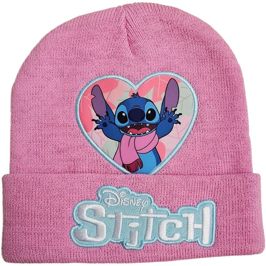 Cappello Invernale Stitch per Bambini Taglia Unica Morbido e Caldo