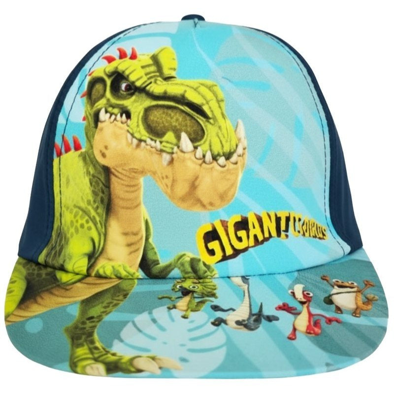 Cappello con Visiera da Ragazzo/Bambino - Berretto da Baseball Regolabile (Dinosauri T-Rex)