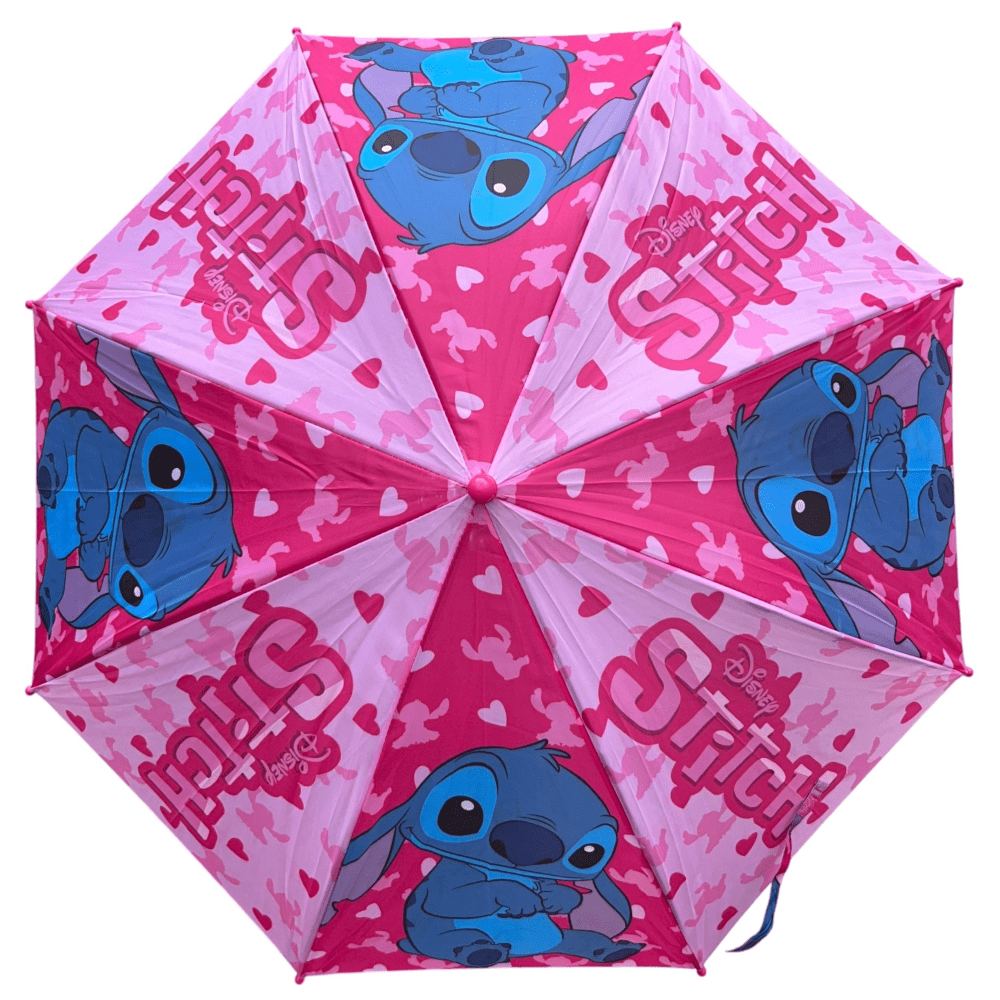 Ombrello per Bambini in Tessuto con Apertura Automatica e Struttura 8 Raggi