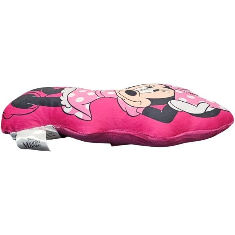 Cuscino 3D Shaped Sagomato peluche  Bambini in Poliestere con la Forma sagoma Personaggio ( MINNIE MOUSE Topolina)