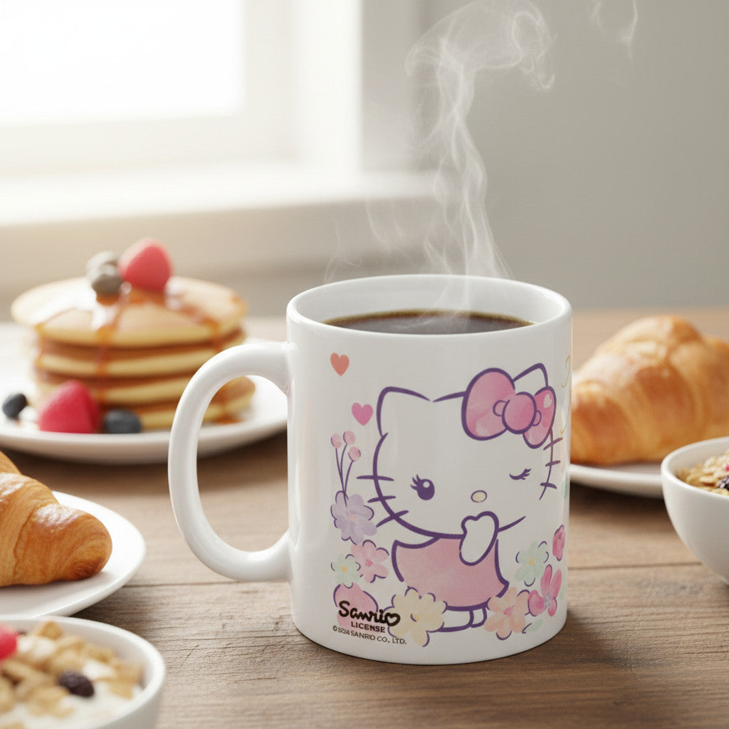 Tazza in ceramica per Bambini in confezione regalo HELLO KITTY