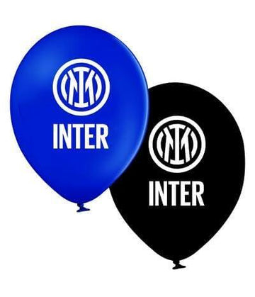 Palloncini Ufficiali Inter: 12 pz per Feste e Compleanni Nerazzurri