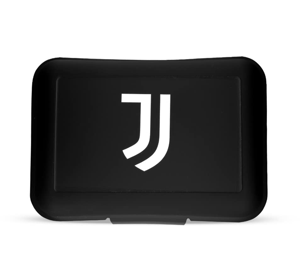 Contenitore Portapranzo Porta merenda Scatola Sandwich Box  Bambini Tifoso (Juventus Black)