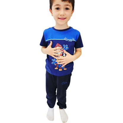 Maglietta in Cotone Maglia  Ragazzo T-Shirt Abbigliamento Bambino  Paw Patrol 4 Anni (IT, età, 5 Anni, Regular, Bambino, Blu)